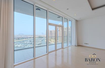 Apartment - 3 Bedrooms - 4 Bathrooms for rent in Oceana Caribbean - Oceana - Palm Jumeirah - Dubai