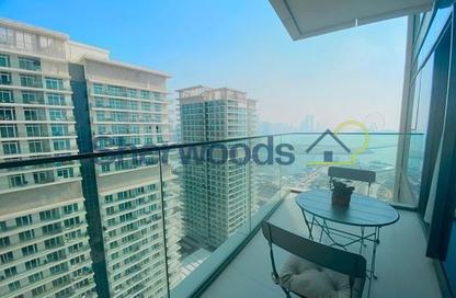 Apartment - 1 - 1 for rent in Beach Vista Tower 1 - Beach Vista - Emaar Beachfront - Dubai Harbour - Dubai