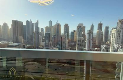 شقة - غرفة نوم - 1 حمام للايجار في بوابة دبي الجديدة 1 - (JLT) مجمع Q - أبراج بحيرات الجميرا - دبي