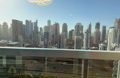 شقة - غرفة نوم - 2 حمامات للايجار في بوابة دبي الجديدة 1 - (JLT) مجمع Q - أبراج بحيرات الجميرا - دبي