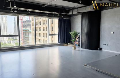 Office Space - Studio - 1 for rent in Churchill Executive Tower - Churchill Towers - Business Bay - Dubai