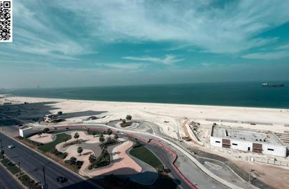 Apartment - 3 Bedrooms - 3 Bathrooms for rent in Corniche Tower - Ajman Corniche Road - Ajman
