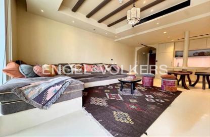 شقة - غرفة نوم - 1 حمام للايجار في برج Palace Beach ريزيدنس 1 - بالاس بيتش ريزيدنس - إعمار بيتشفرونت - دبي هاربور - دبي