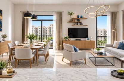 Apartment - 4 - 5 for rent in Lamaa Building 4 - Lamaa - Madinat Jumeirah Living - Umm Suqeim 3 - Umm Suqeim - Dubai