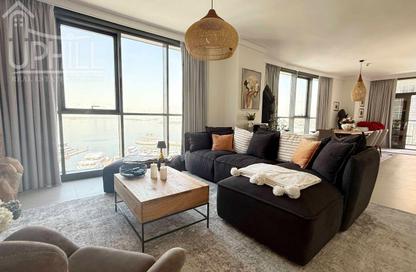 شقة - 3 غرف نوم - 4 حمامات للايجار في خور دبي ريزيدنس برج 1 شمال - Dubai Creek ريزيدنسز North - Dubai Creek ريزيدنسز - مرسى خور دبي - دبي