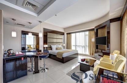 Apartment - Studio - 1 for rent in Gevora Hotel - Sheikh Zayed Road - Dubai