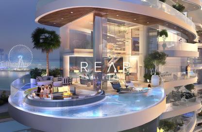Apartment - 2 Bedrooms - 2 Bathrooms for sale in Tower B - Damac Bay - Dubai Harbour - Dubai