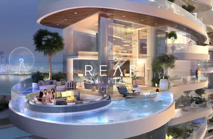 Apartment - 2 Bedrooms - 2 Bathrooms for sale in Tower B - Damac Bay - Dubai Harbour - Dubai