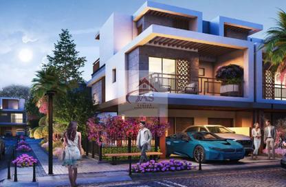 Townhouse - 4 - 5 for sale in Violet 1 - Violet - Damac Hills 2 - Dubai