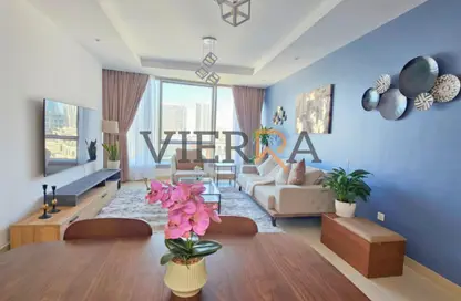 شقة - غرفة نوم - 2 حمامات للايجار في صن تاور - شمس أبوظبي - جزيرة الريم - أبوظبي