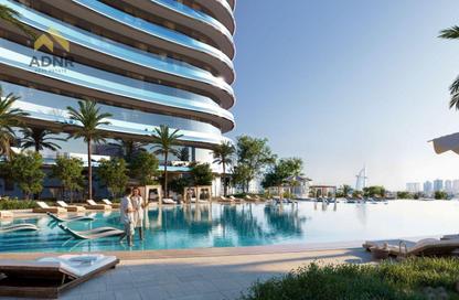 Apartment - 1 - 2 for sale in Binghatti Skyflame 2 - Binghatti Skyflame - Majan - Dubai