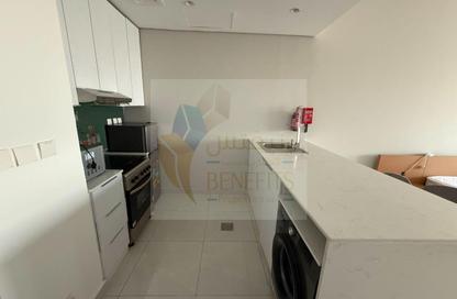 Apartment - Studio - 1 Bathroom for rent in Blue Waves Tower - Dubai Land Residence Complex - Dubai