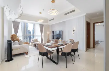 شقة - 3 غرف نوم - 3 حمامات للايجار في برج دنيا - برج خليفة - وسط مدينة دبي - دبي