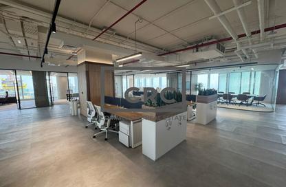 Office Space - Studio - 1 Bathroom for rent in Vision Tower - Business Bay - Dubai