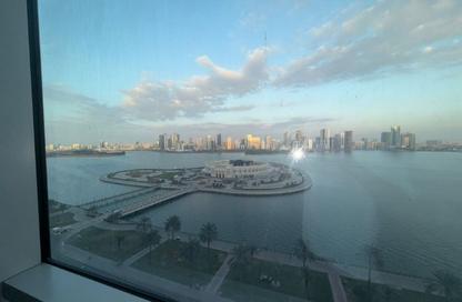 Apartment - 2 Bedrooms - 3 Bathrooms for rent in Al Dana Tower - Al Majaz 3 - Al Majaz - Sharjah