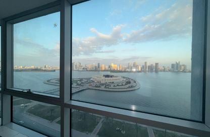 Apartment - 2 Bedrooms - 3 Bathrooms for rent in Al Dana Tower - Al Majaz 3 - Al Majaz - Sharjah