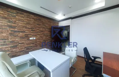 Office Space - Studio - 1 Bathroom for rent in Churchill Executive Tower - Churchill Towers - Business Bay - Dubai