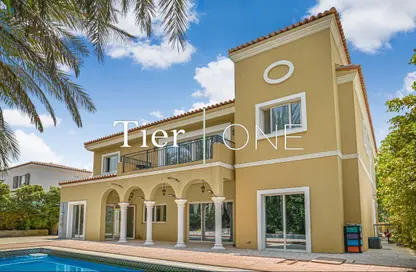 Villa - 5 Bedrooms - 6 Bathrooms for rent in Green Community East - Green Community - Dubai Investment Park (DIP) - Dubai