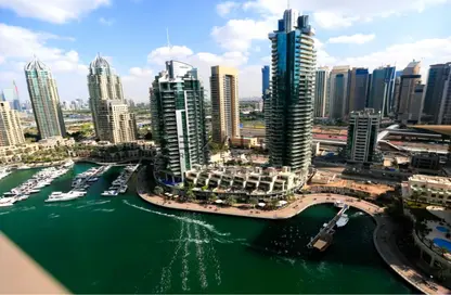 Apartment - 3 Bedrooms for rent in No.9 - Dubai Marina - Dubai