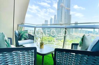 Apartment - 3 Bedrooms - 3 Bathrooms for rent in Burj Vista Tower 1 - Burj Vista - Downtown Dubai - Dubai