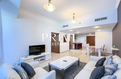 Apartment - 1 Bedroom - 2 Bathrooms for rent in Ocean Heights - Dubai Marina - Dubai
