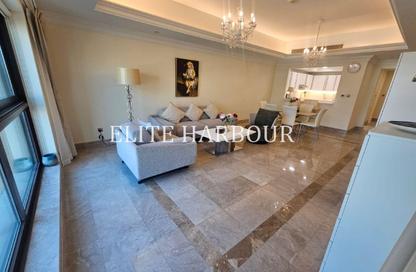 Apartment - 1 - 2 for rent in The Residences South - Palm Jumeirah - Dubai