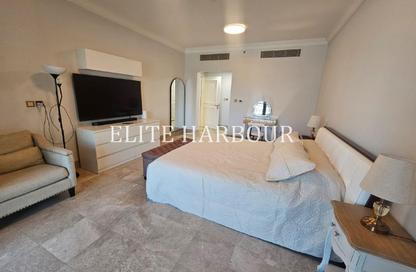 Apartment - 1 - 2 for rent in The Residences South - Palm Jumeirah - Dubai