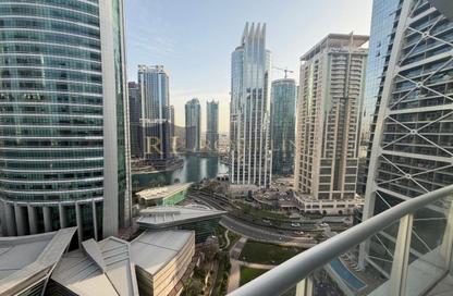 Apartment - Studio - 1 Bathroom for rent in Lake Terrace - JLT Cluster D - Jumeirah Lake Towers - Dubai