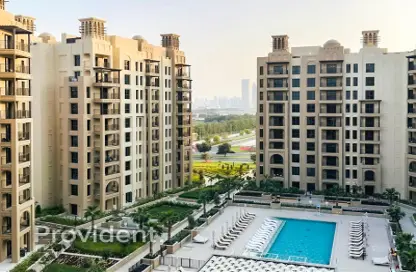 Apartment - 4 Bedrooms - 6 Bathrooms for rent in Al Jazi - Madinat Jumeirah Living - Umm Suqeim 3 - Umm Suqeim - Dubai