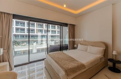 Apartment - Studio - 1 for rent in Azizi Riviera 65 - Azizi Riviera - Meydan One - Meydan - Dubai