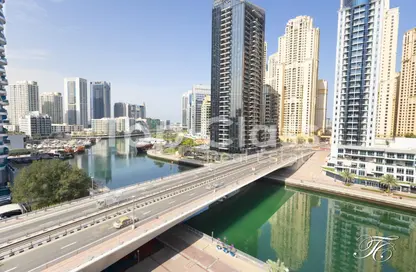 Apartment - 2 Bedrooms - 4 Bathrooms for rent in The Waves Tower B - The Waves - Dubai Marina - Dubai
