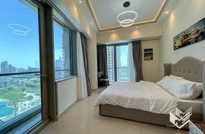 Apartment - 1 Bedroom - 2 Bathrooms for rent in Ocean Heights - Dubai Marina - Dubai