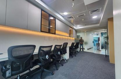 Office Space - Studio - 1 for rent in The Binary Tower - Business Bay - Dubai