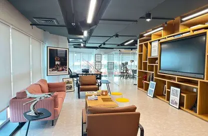 Office Space - Studio - 2 Bathrooms for rent in The Binary Tower - Business Bay - Dubai