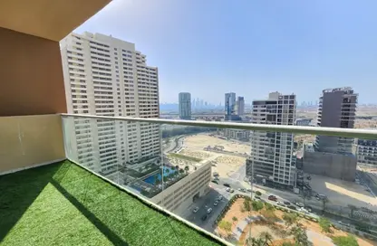 Apartment - 1 Bedroom - 2 Bathrooms for rent in Ghalia Tower - District 18 - Jumeirah Village Circle - Dubai