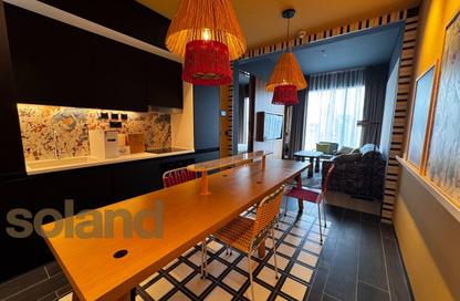 Apartment - 1 - 1 for rent in Mama Shelter Residences - Business Bay - Dubai