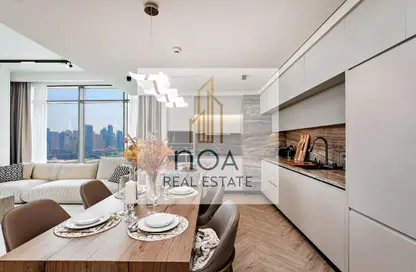 Apartment - 3 Bedrooms - 4 Bathrooms for sale in Marina Vista Tower 2 - Marina Vista - EMAAR Beachfront - Dubai Harbour - Dubai