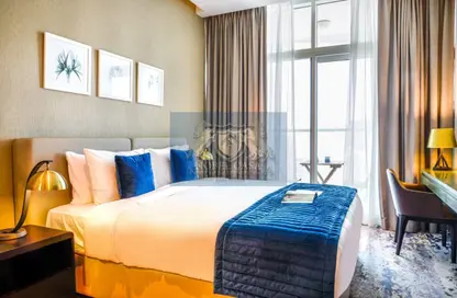 Apartment - Studio - 1 Bathroom for rent in Damac Maison Prive B - Damac Maison Prive - Business Bay - Dubai