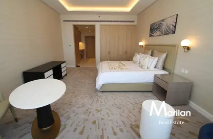 Apartment - Studio - 1 Bathroom for rent in The Palm Tower - Palm Jumeirah - Dubai