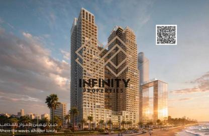 Apartment - 2 - 3 for sale in Mawjan Tower - Ajman Corniche Road - Ajman