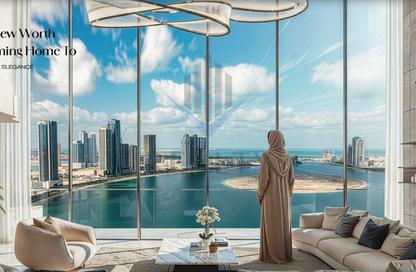 Duplex - 4 Bedrooms - 5 Bathrooms for sale in Al Ghaf Tower - Al Khan - Sharjah