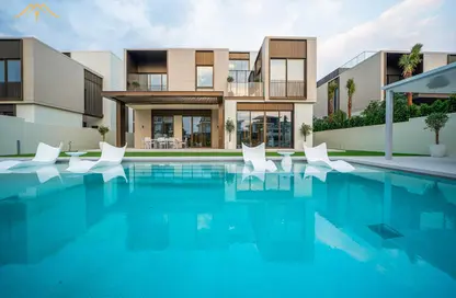 Villa - 6 Bedrooms - 7+ Bathrooms for rent in Palm Hills - Dubai Hills Estate - Dubai