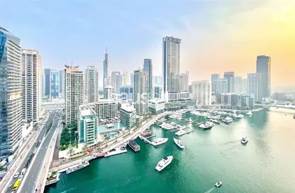 شقة - غرفة نوم - 2 حمامات للبيع في السحاب 2 - السحاب - دبي مارينا - دبي