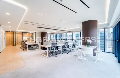 Office Space - Studio - 1 Bathroom for rent in Swiss Tower - JLT Cluster Y - Jumeirah Lake Towers - Dubai