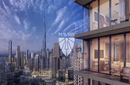 Apartment - 1 Bedroom - 2 Bathrooms for sale in Peninsula Four - Peninsula - Business Bay - Dubai