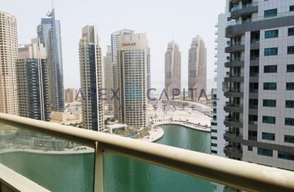 Apartment - 2 - 2 for sale in Marina View Tower A - Marina View - Dubai Marina - Dubai