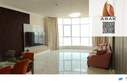 شقة - 2 غرف نوم - 3 حمامات للايجار في برج الواحة - الراشدية 1 - الراشدية - عجمان