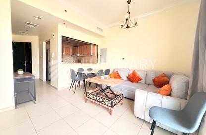 Apartment - 1 Bedroom - 1 Bathroom for rent in Mazaya 13 - Queue Point - Liwan - Dubai