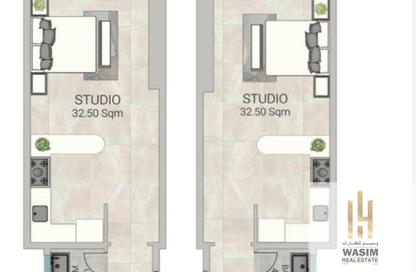 Apartment - Studio - 1 Bathroom for sale in Al Amira Village - Al Yasmeen - Ajman
