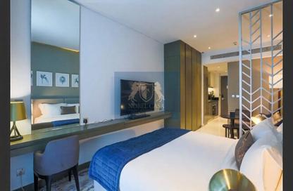 Apartment - Studio - 1 Bathroom for rent in Damac Maison Prive B - Damac Maison Prive - Business Bay - Dubai